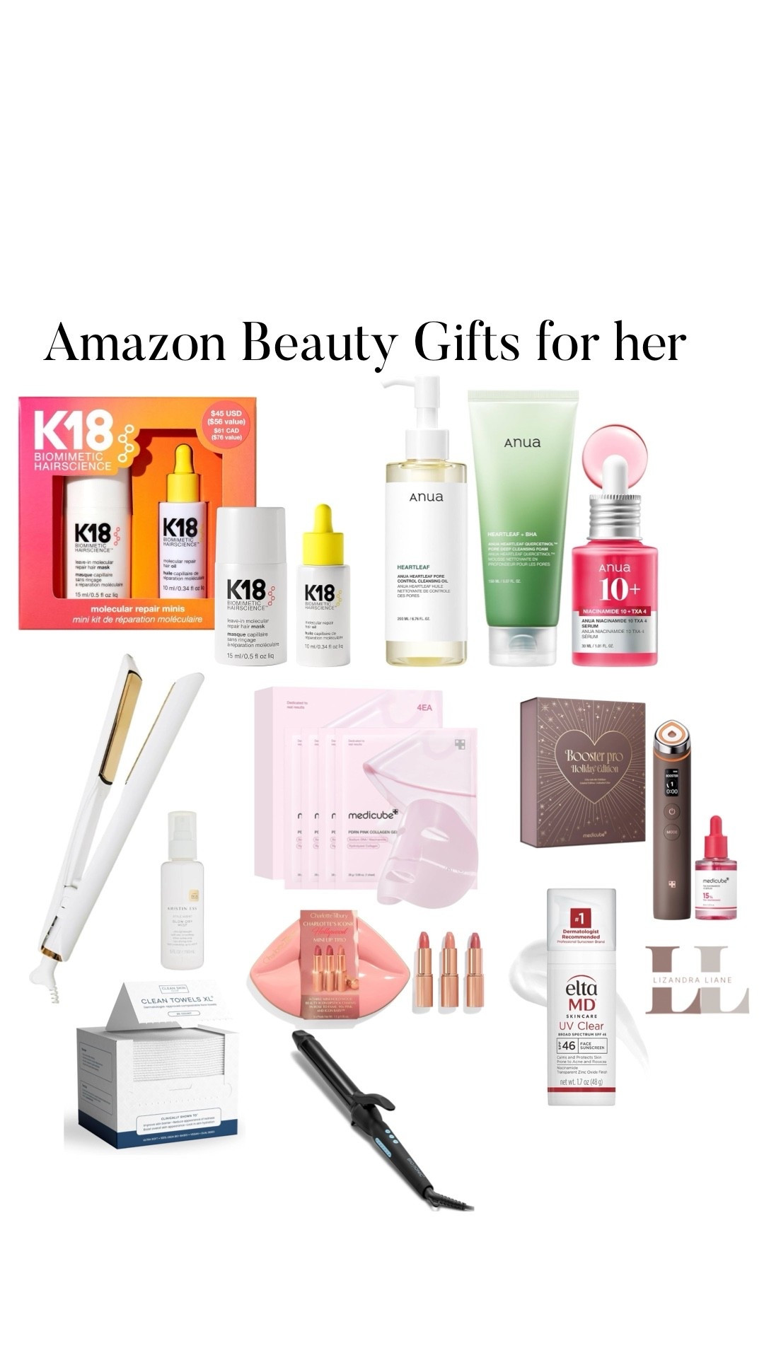 Amazon gift guide for her, for the beauty lover, hair, skincare products, travel, holidays

#LTKBeauty #LTKStyleTip #LTKGiftGuide