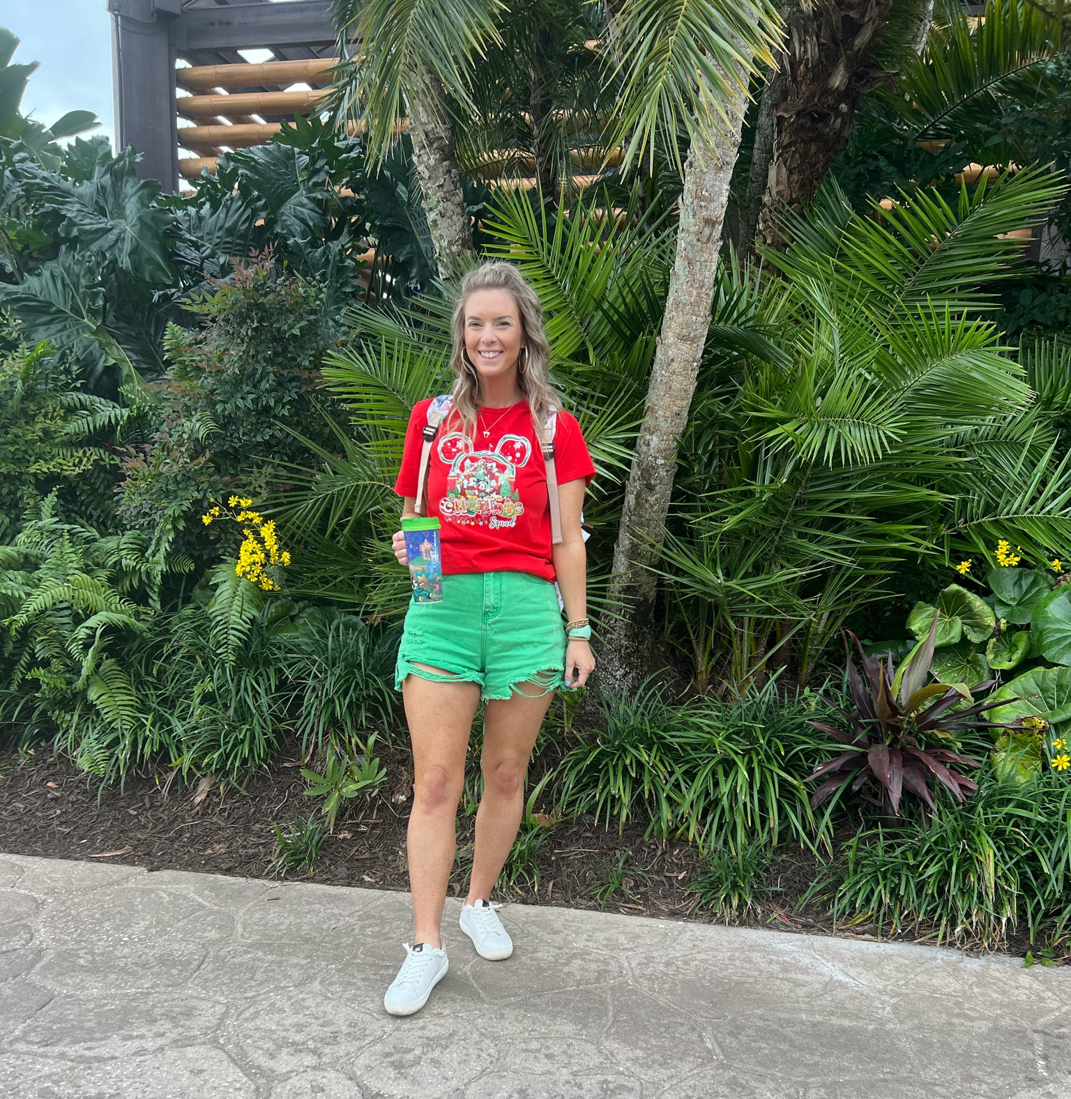 Florida where you can wear green shorts in December! 🌲❤️

#LTKHoliday #LTKstyletip #LTKSeasonal