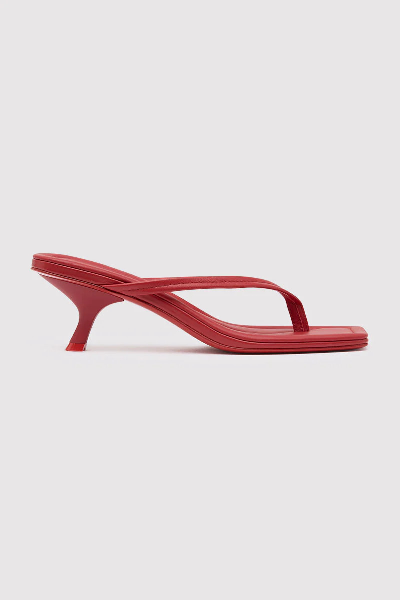 Thong Detail Heel - Rosso | St. Agni (US, UK, EU)