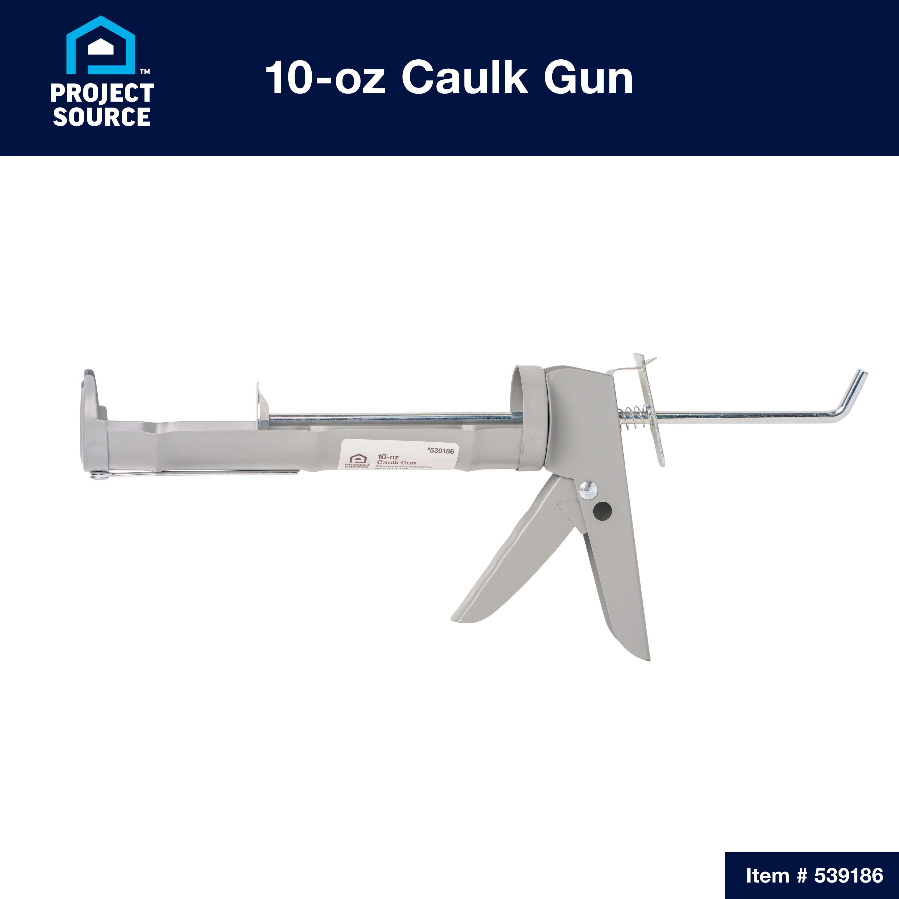Project Source 10 -oz Rod Caulk Gun in Gray | 59728 | Lowe's