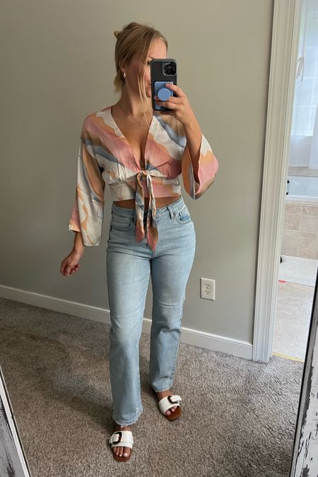 Forever 21 going out top 
Straight leg jeans 
Fall transition outfit 
Date night top gold jewelry 
Lane 201 sale 
Amazon finds 
Gold hoops 
Gold initial necklace 
Gold cross necklace 
Gold jewelry 
Affordable finds 
Ootd 

#LTKstyletip #LTKFind #LTKunder50
