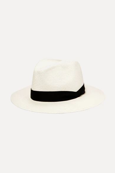 rag & bone - Straw Panama Hat - White | NET-A-PORTER (US)
