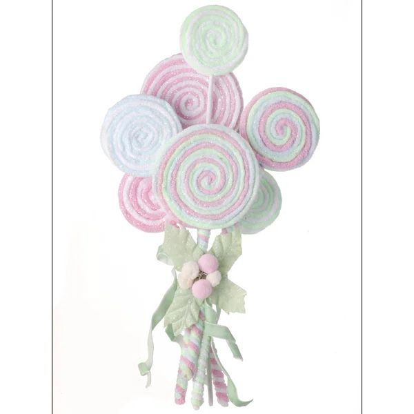 Frosted Pastel Lollipop Bundle Pick | Wayfair North America