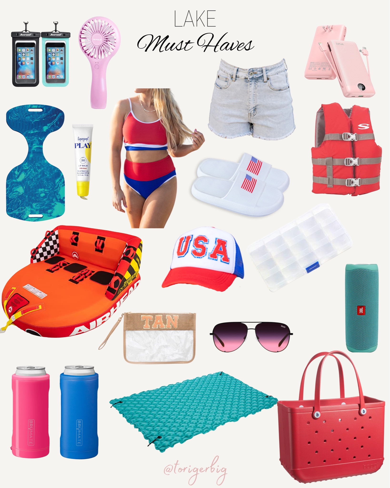 Lake must haves #lake 

#LTKSeasonal #LTKswim #LTKunder50