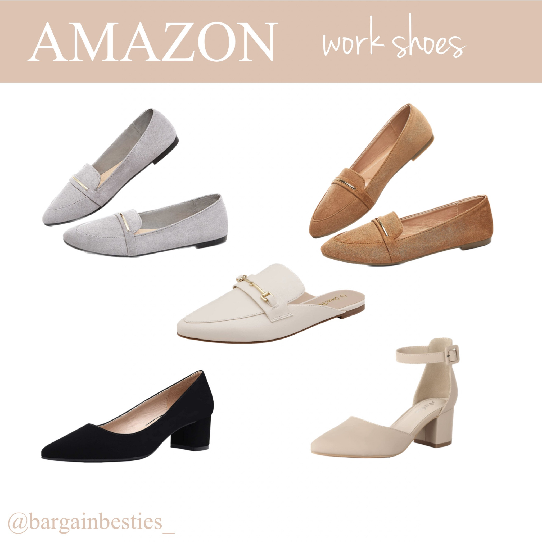 We covered all the bases with this roundup of neutral work shoes! Comfortable yet cute and we linked our favorite socks too🫶

#LTKfit #LTKFind #LTKworkwear