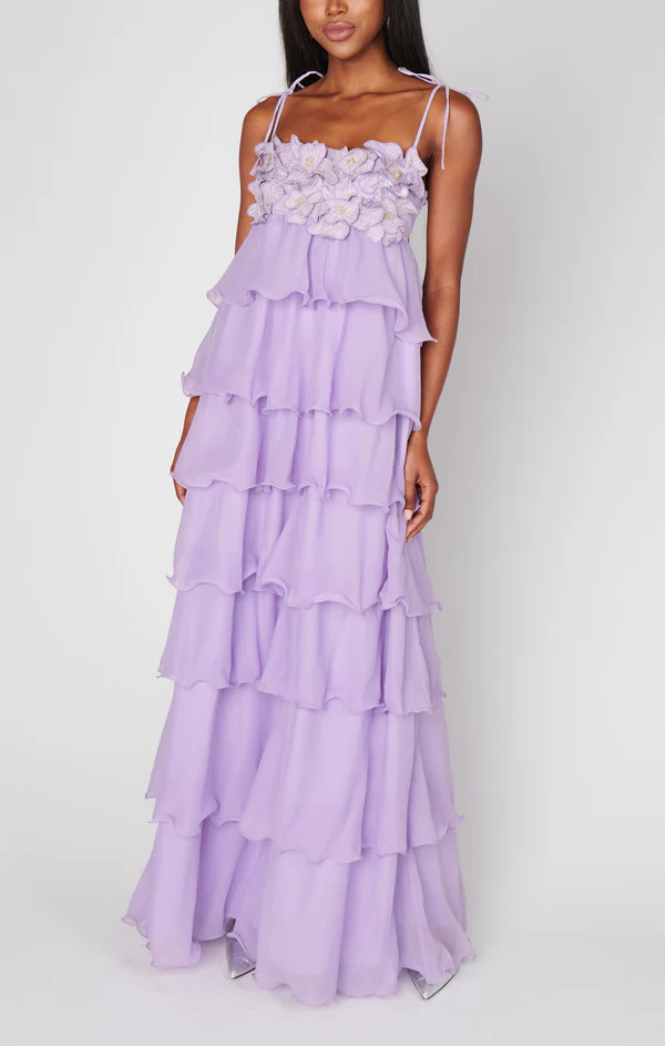 Gabriella Maxi Dress ~ Lilac Enchanted Embellishment | Show Me Your Mumu