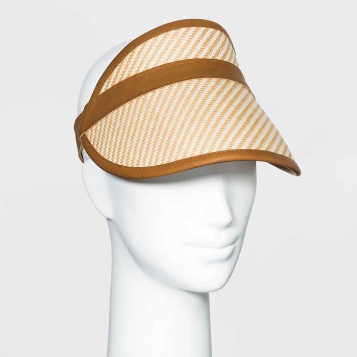 Women's Straw Visor Hat- Universal Thread™ | Target