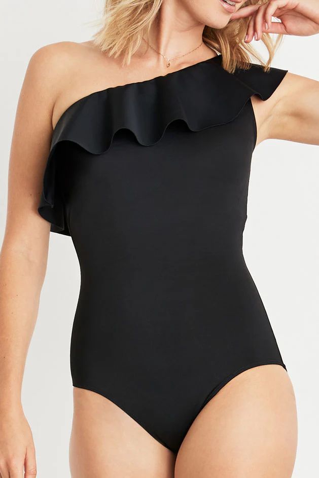 Vanessa One-piece Swimsuit in Black | Hermoza
