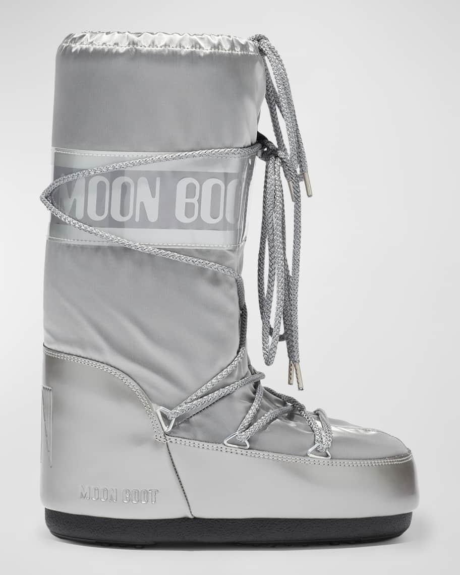 Moon Boot Icon Glance Nylon Tall Snow Boots | Neiman Marcus