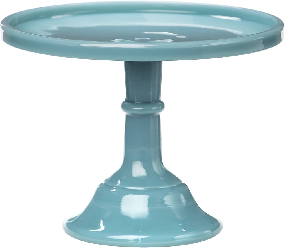 Mosser Glass Georgia Blue 10 Inch Cake Plate | Amazon (US)