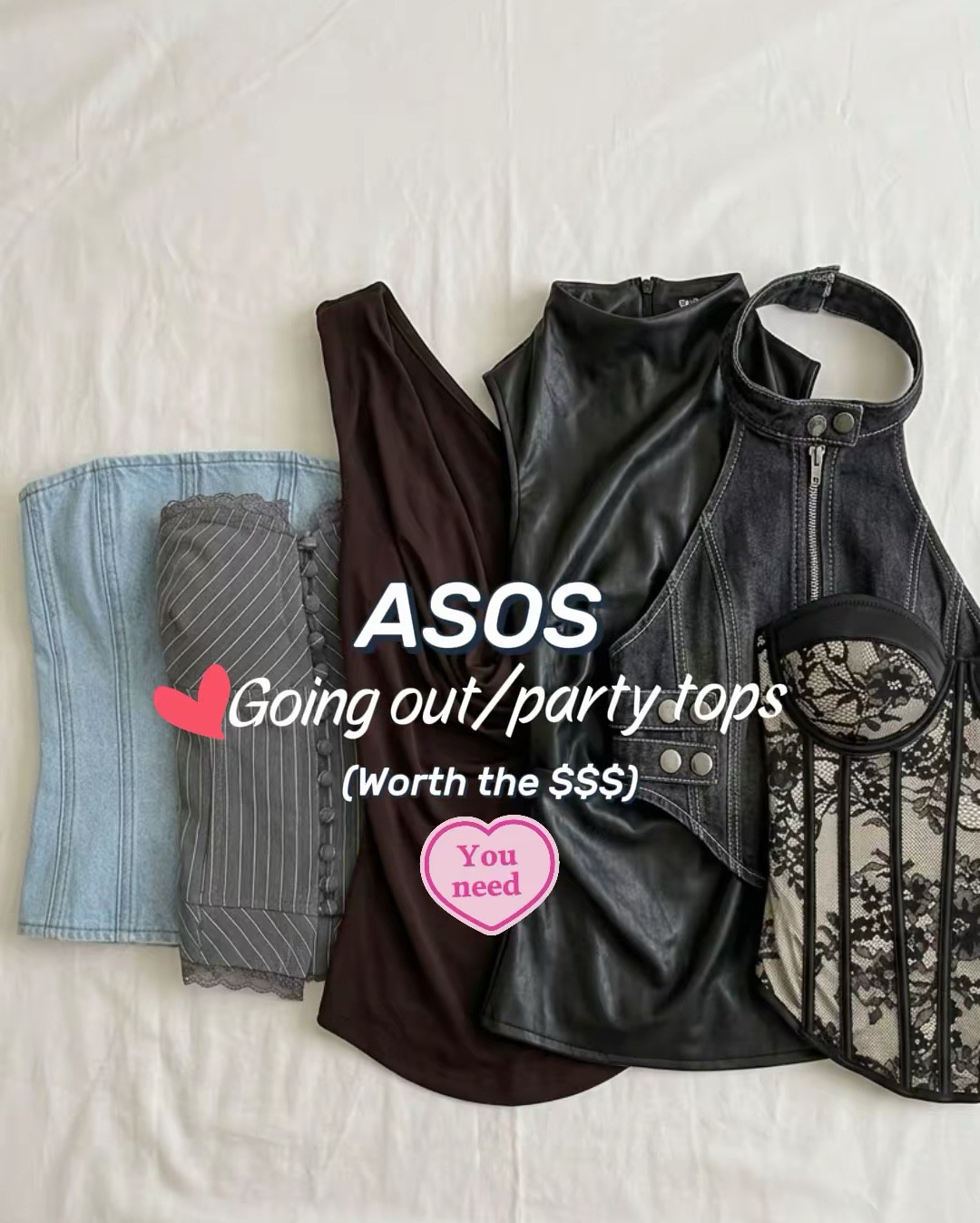 2026 ASOS party tops you need🪩💃