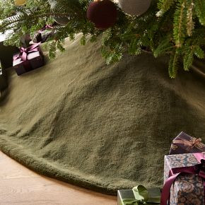 Faux Fur Tree Skirt | West Elm (US)