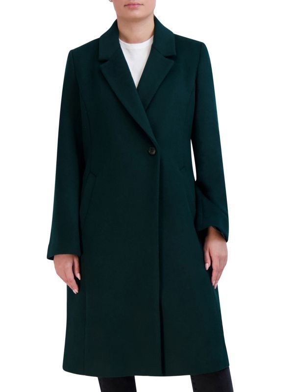 Wool Blend Single Button Coat | Saks Fifth Avenue OFF 5TH
