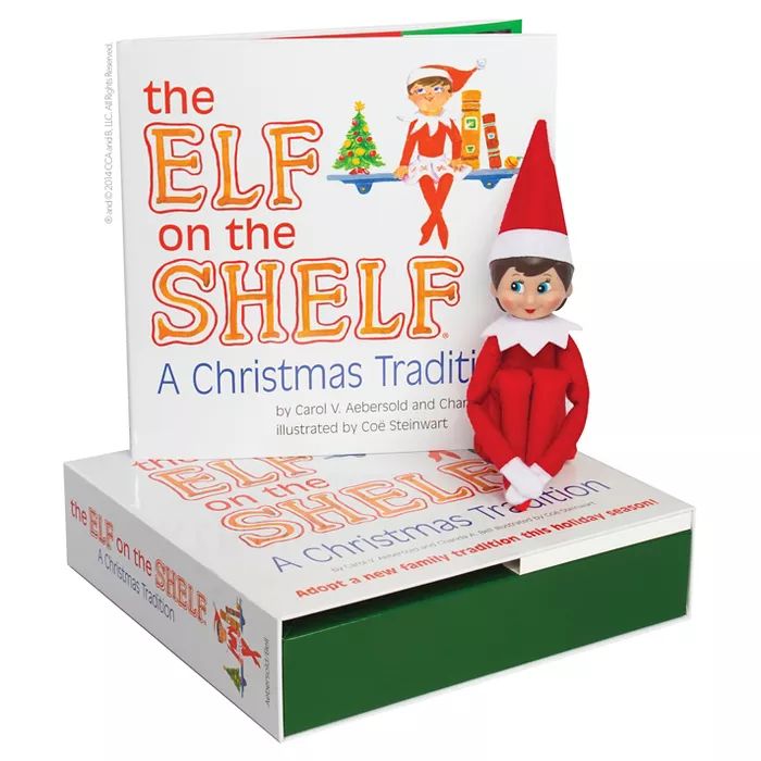 The Elf on the Shelf: A Christmas Tradition with Light Skin Tone Girl Scout Elf | Target