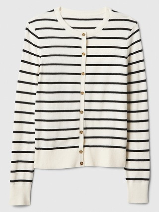 Crewneck Cardigan | Gap Factory