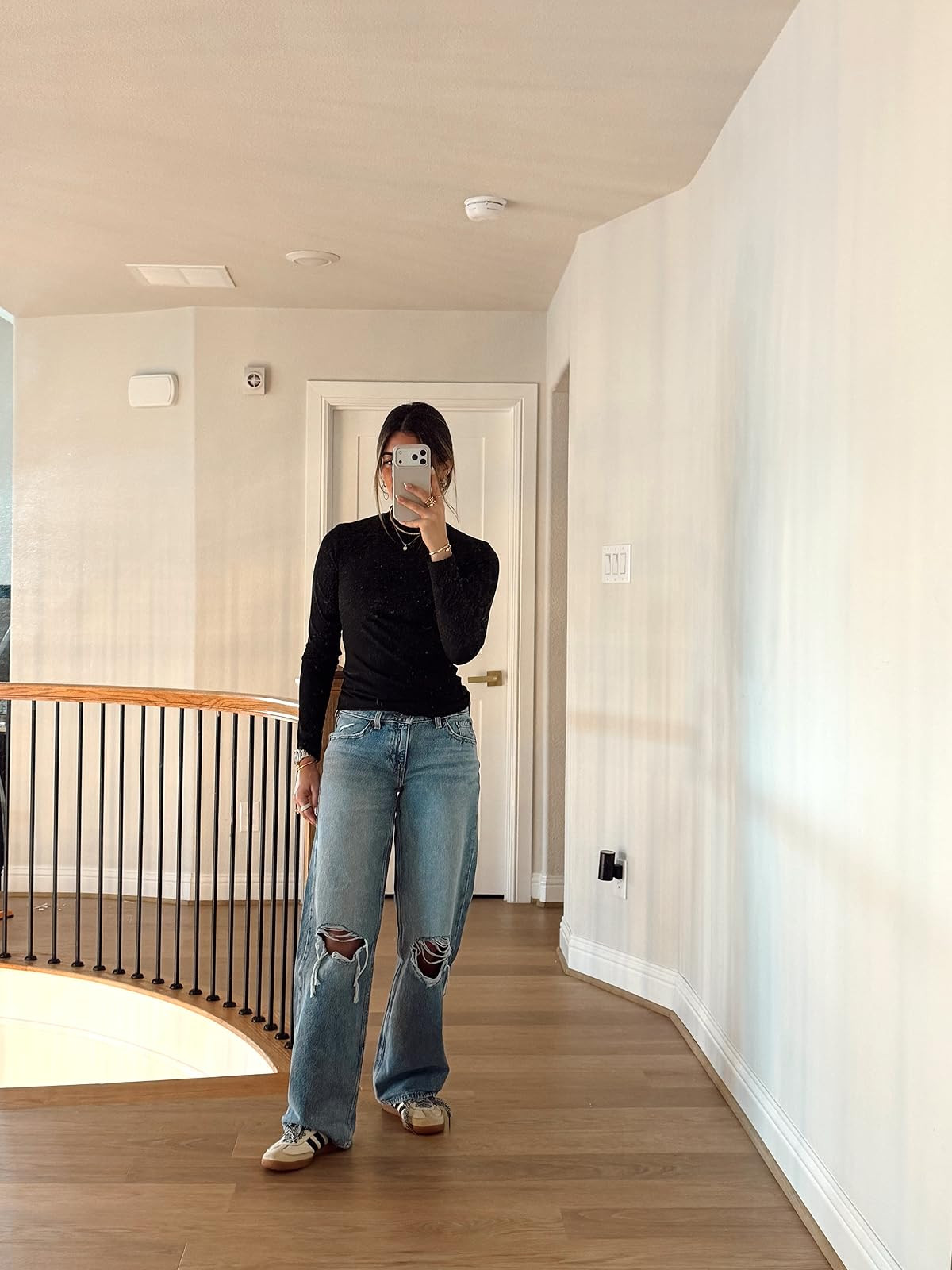 OOTD Size 27 in jeans Shoes run TTS #fashionfinds #outfitinspo 

 #LTKdayinmylife #LTKgrwm #LTKootd