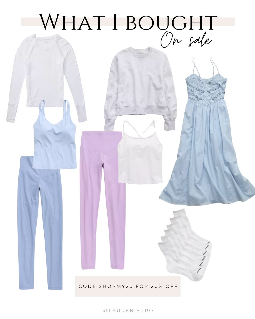 @Aerie sale! 20% off with code shopmy20 
Spring style 

#LTKSaleAlert #LTKOver40 #LTKfitnessgoals