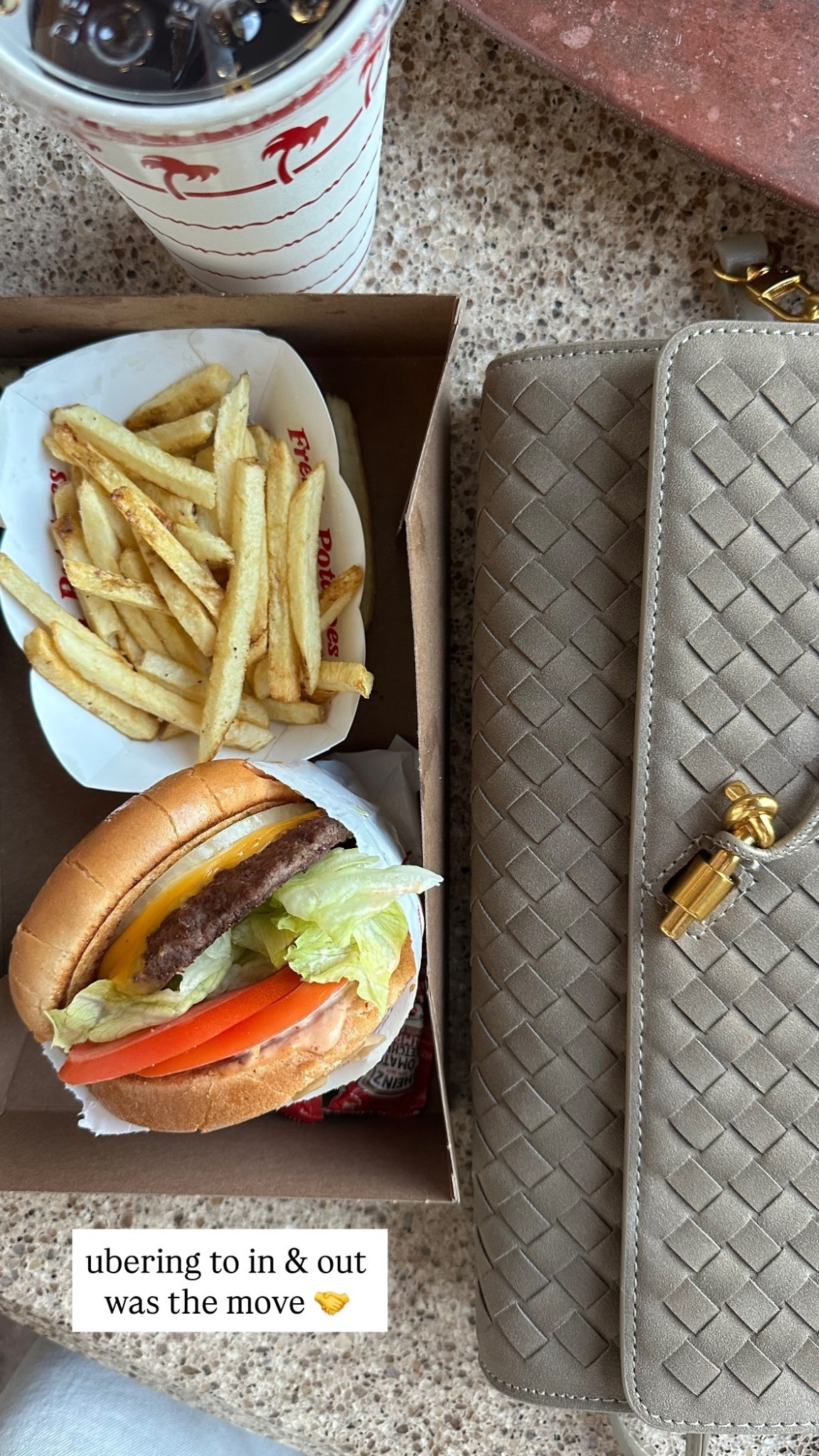 ubering to in & out was the move 🤝

#LTKGiftGuide #LTKFindsUnder50 #LTKItBag