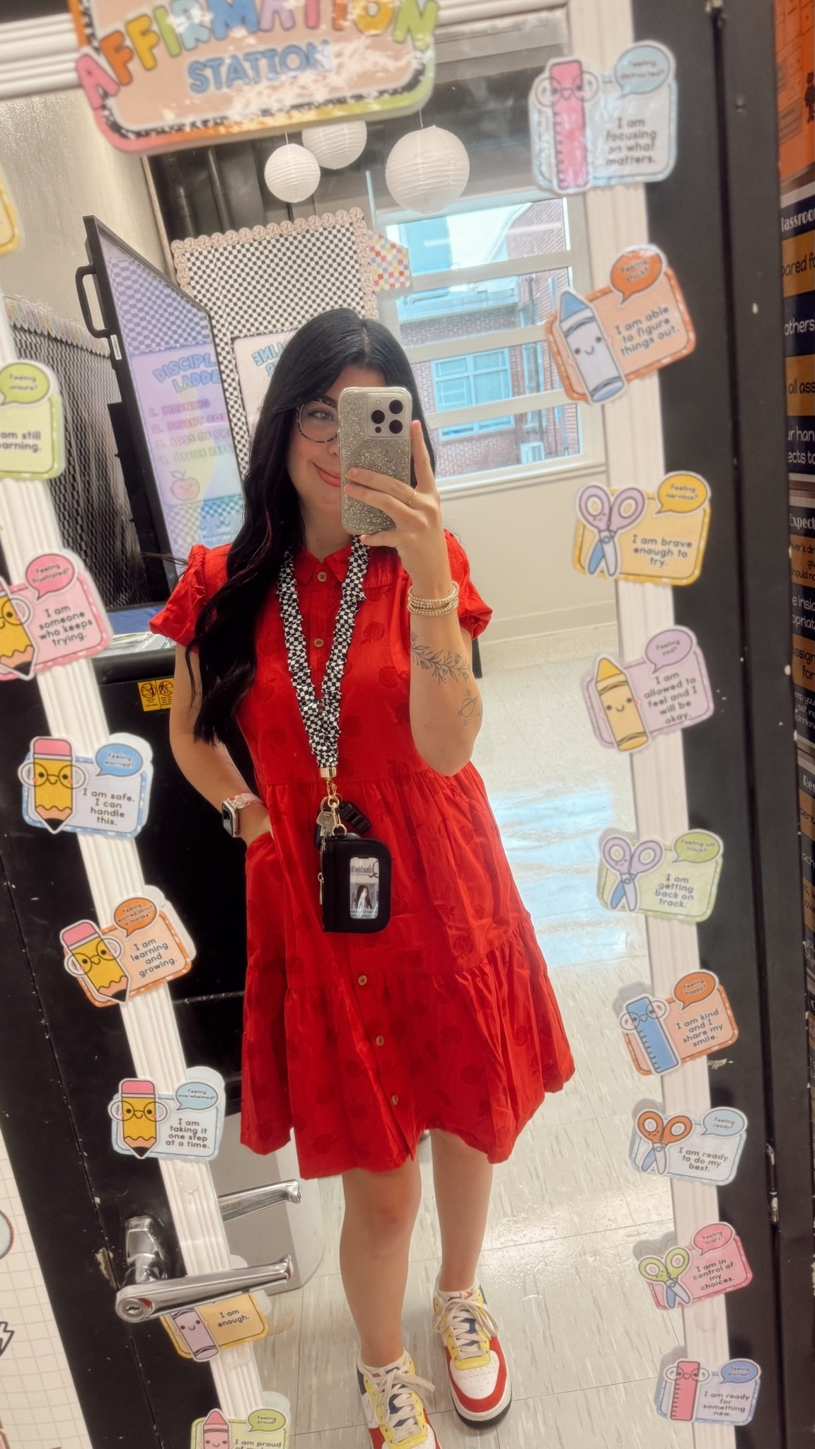 the cutest dress for BTS! 🍎✨