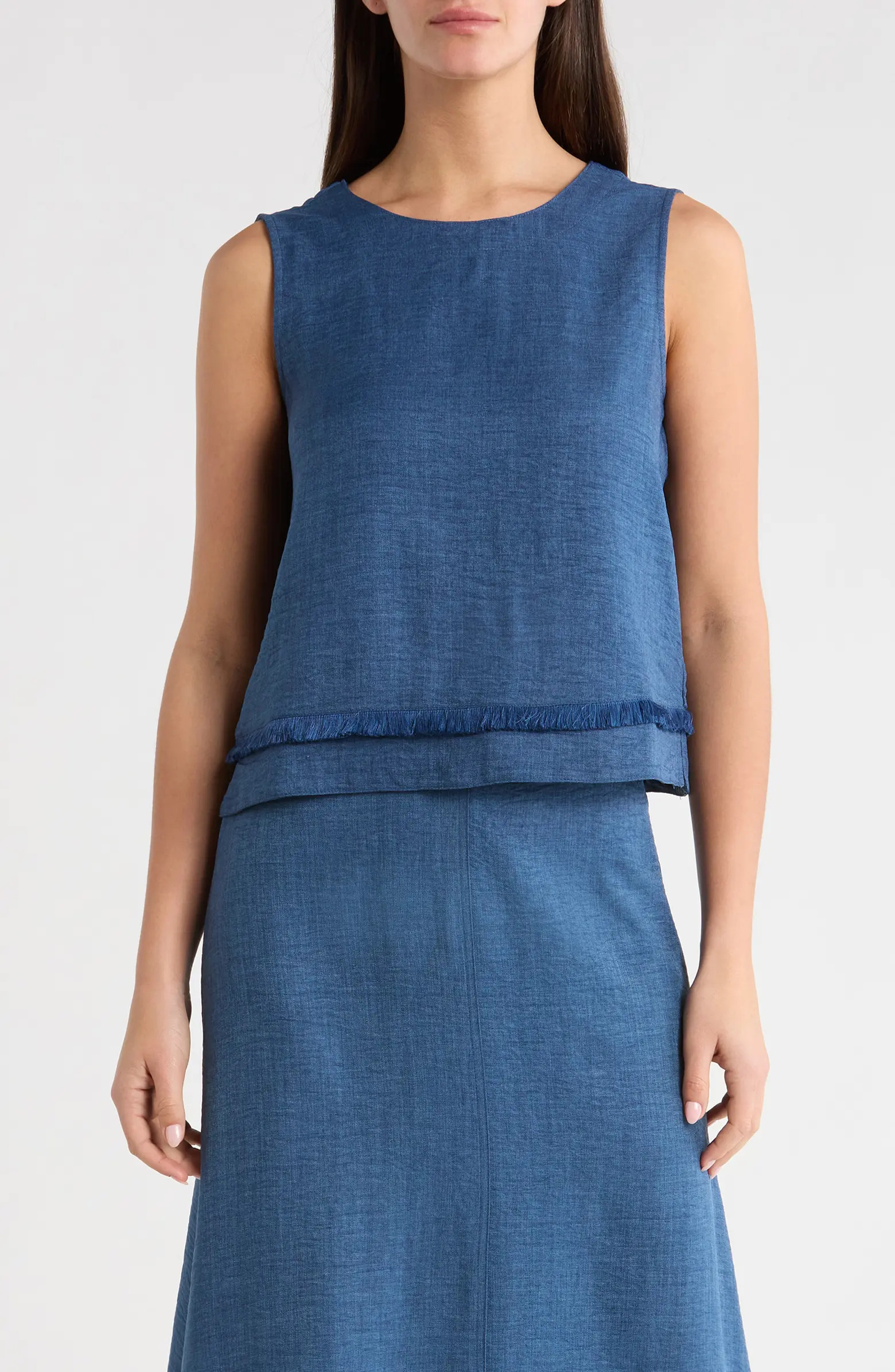 Tiered Fringe Trim Top | Nordstrom