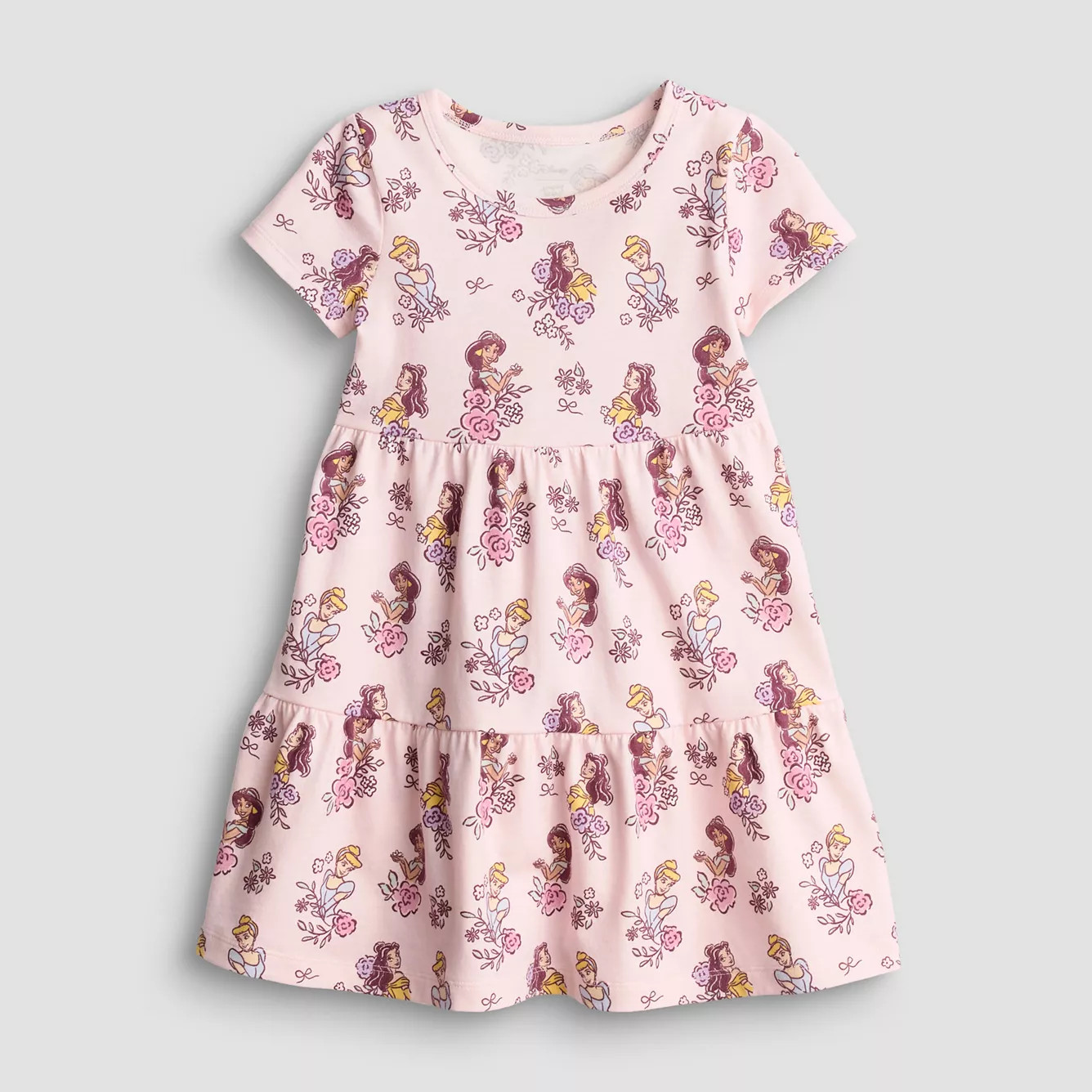 Baby & Toddler Girl Jumping Beans\u00ae Disney Princess Cinderella, Jasmine, Snow White Short Sle... | Kohl's