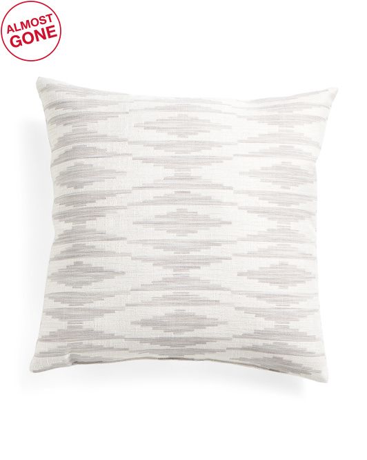Made In Usa 22x22 Patterned Pillow | TJ Maxx