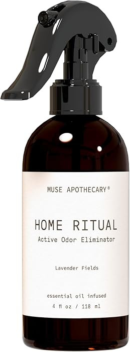 Muse Apothecary Home Ritual Active Odor Eliminator Spray - Furniture Deodorizer Spray & Bathroom ... | Amazon (US)