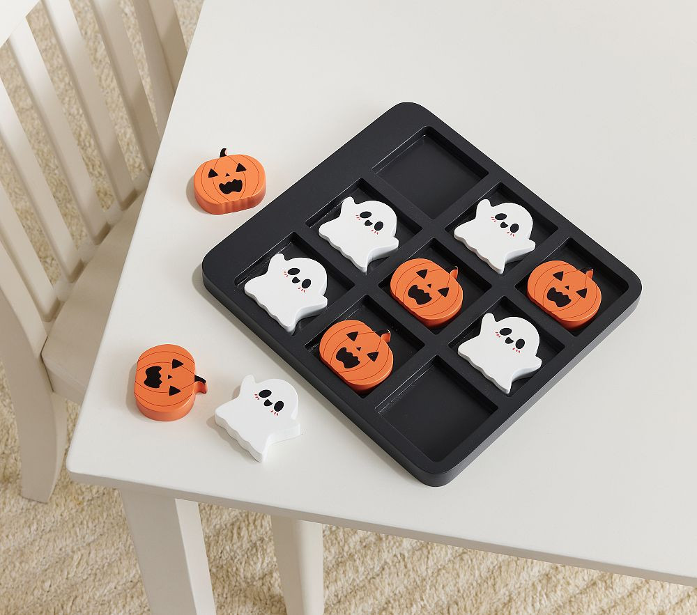 Halloween Tic-Tac-Toe Wooden Toy | Pottery Barn Kids