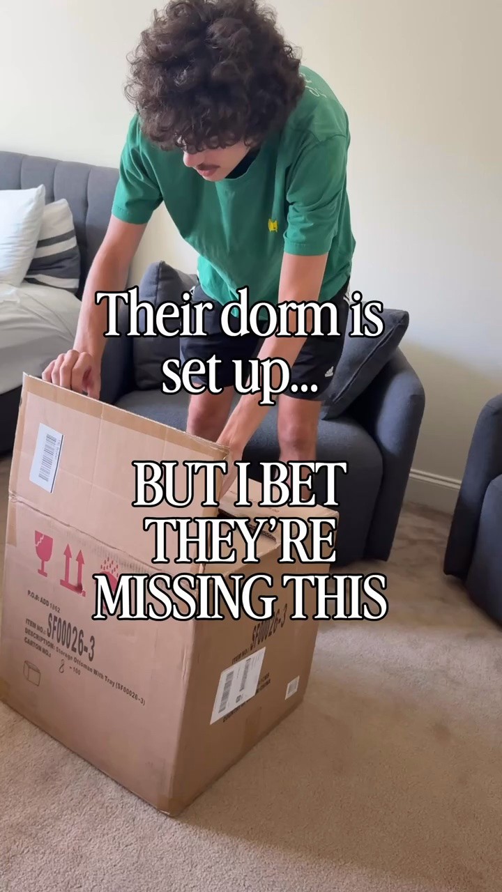A dorm room essential that does double duty. This storage ottoman adds extra seating while giving your college student a spot to stash blankets, clothes, shoes, and other dorm room essentials without taking up extra space. Perfect for small spaces and college dorm organization.

#LTKU #LTKHome