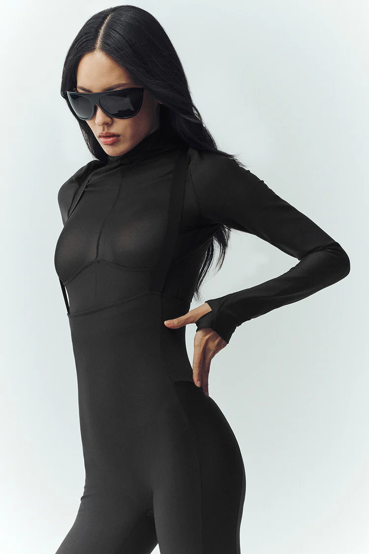 Airlift Winter Warm Mesh Ski Time Long Sleeve | Alo Yoga (US)