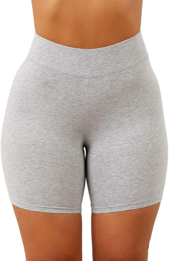 Aurgelmir Women's Workout Shorts High Waist Booty Gym Yoga Pants Butt Lifting Sports Leggings Bas... | Amazon (US)