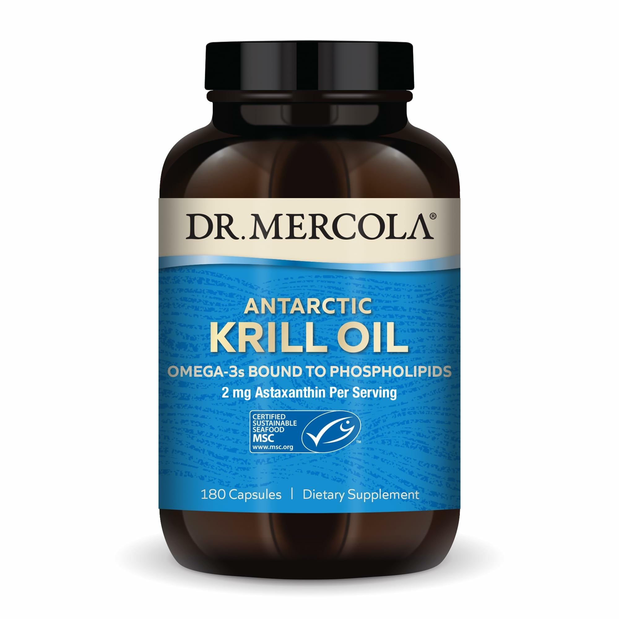 Dr. Mercola Antarctic Krill Oil - 1,000 mg - Omega-3 Supplement with EPA & DHA - Supports Brain, ... | Amazon (US)
