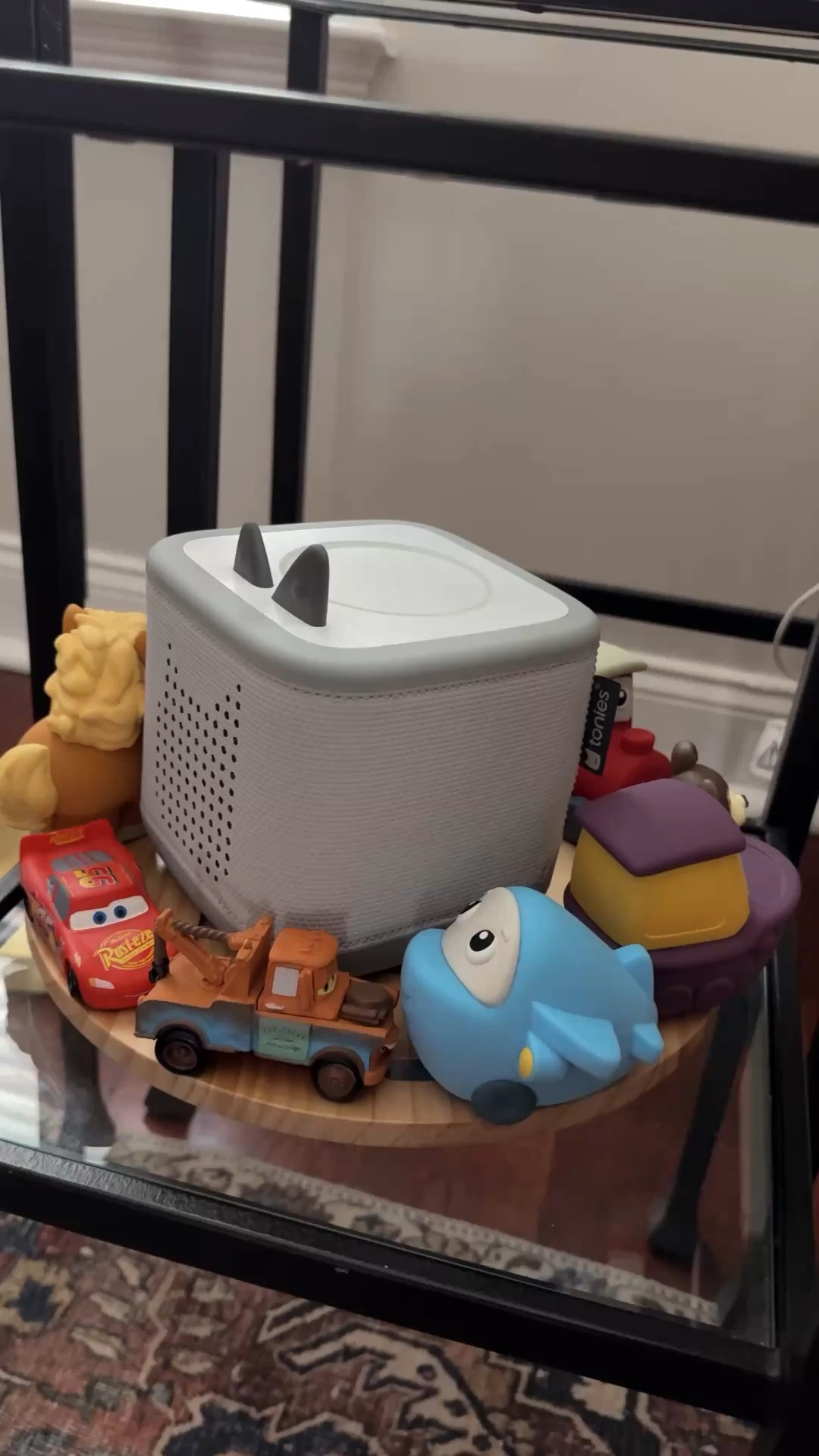 Love this Tonie Box organizer! Displayed nicely and fits about 10 tonies at a time so allows me to do a rotation! 

toddler, tonie box, toys, gift idea, birthday, Christmas, organization, toy, boy mom

#LTKKids #LTKBaby #LTKmomlife