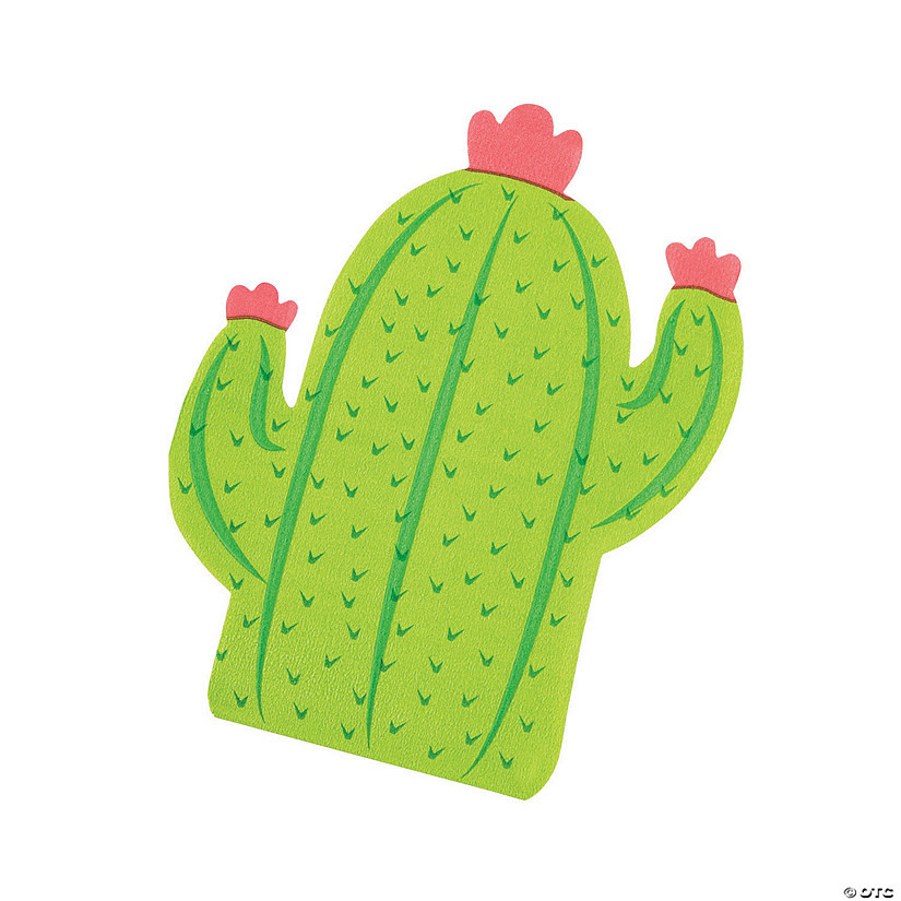 Cactus-Shaped Luncheon Napkins - 16 Pc. | Oriental Trading Company