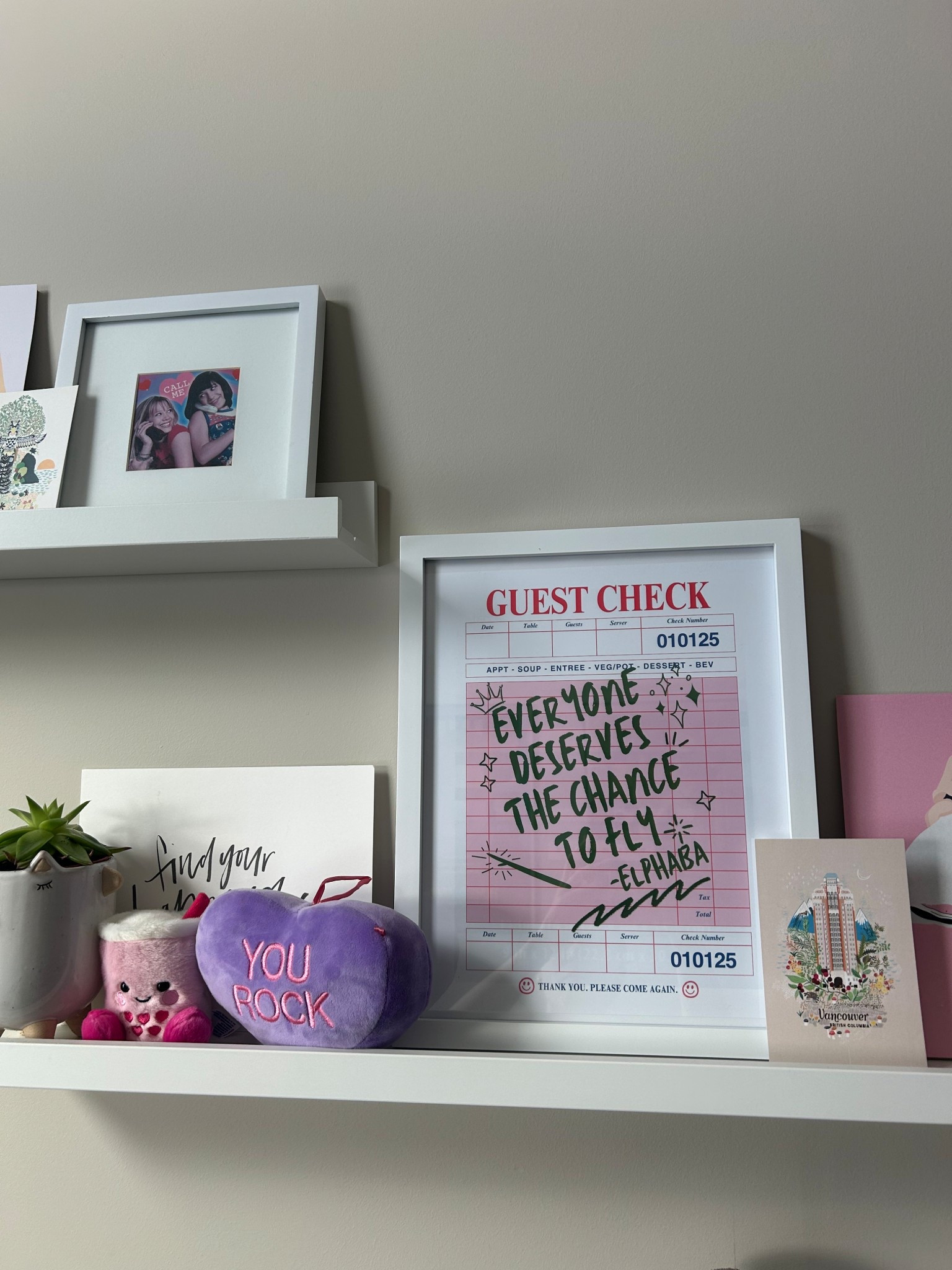 Wicked Defying Gravity Elphaba Glinda Pink Cut Art Print! Bubble Tea Palm Pal!

#LTKKids #LTKFindsUnder50 #LTKHome