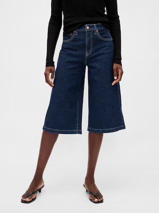 High Rise Culotte Jeans | Gap (US)