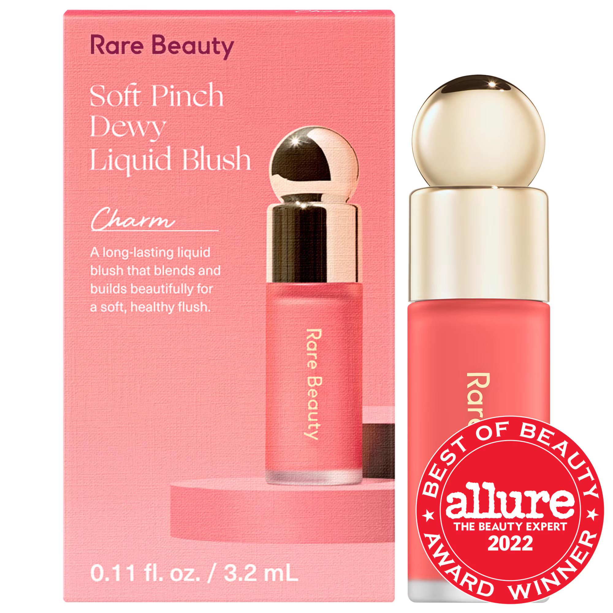 Rare Beauty by Selena Gomez Mini Soft Pinch Liquid Blush Charm 0.11 oz/3.2 mL | Sephora (US)