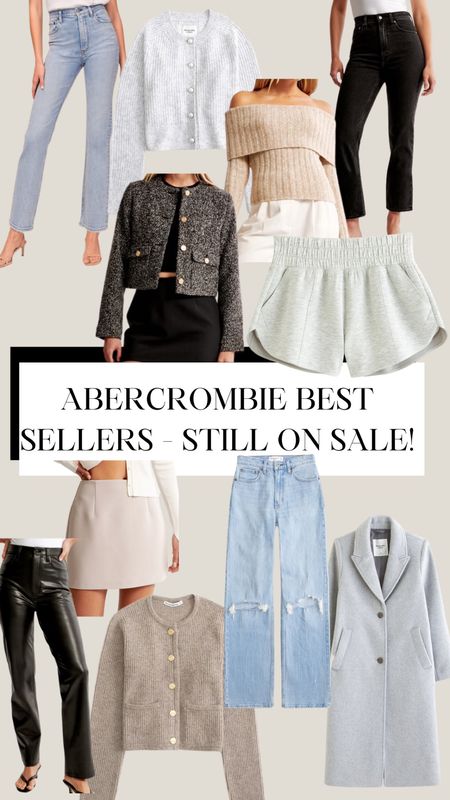 My best sellers from Abercrombie that are still on sale! Love every item!!


Leather, tweed, denim, jeans, cardigan, pants, skirt, shorts, jacket, coat

#LTKstyletip #LTKsalealert #LTKCyberWeek