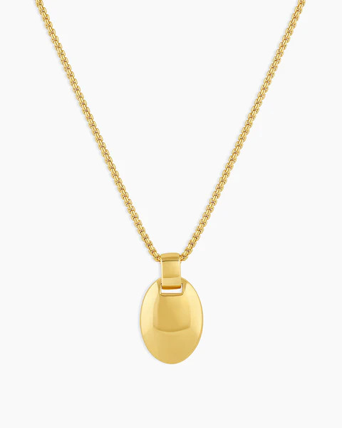 Lou Tag Pendant Necklace | Gorjana