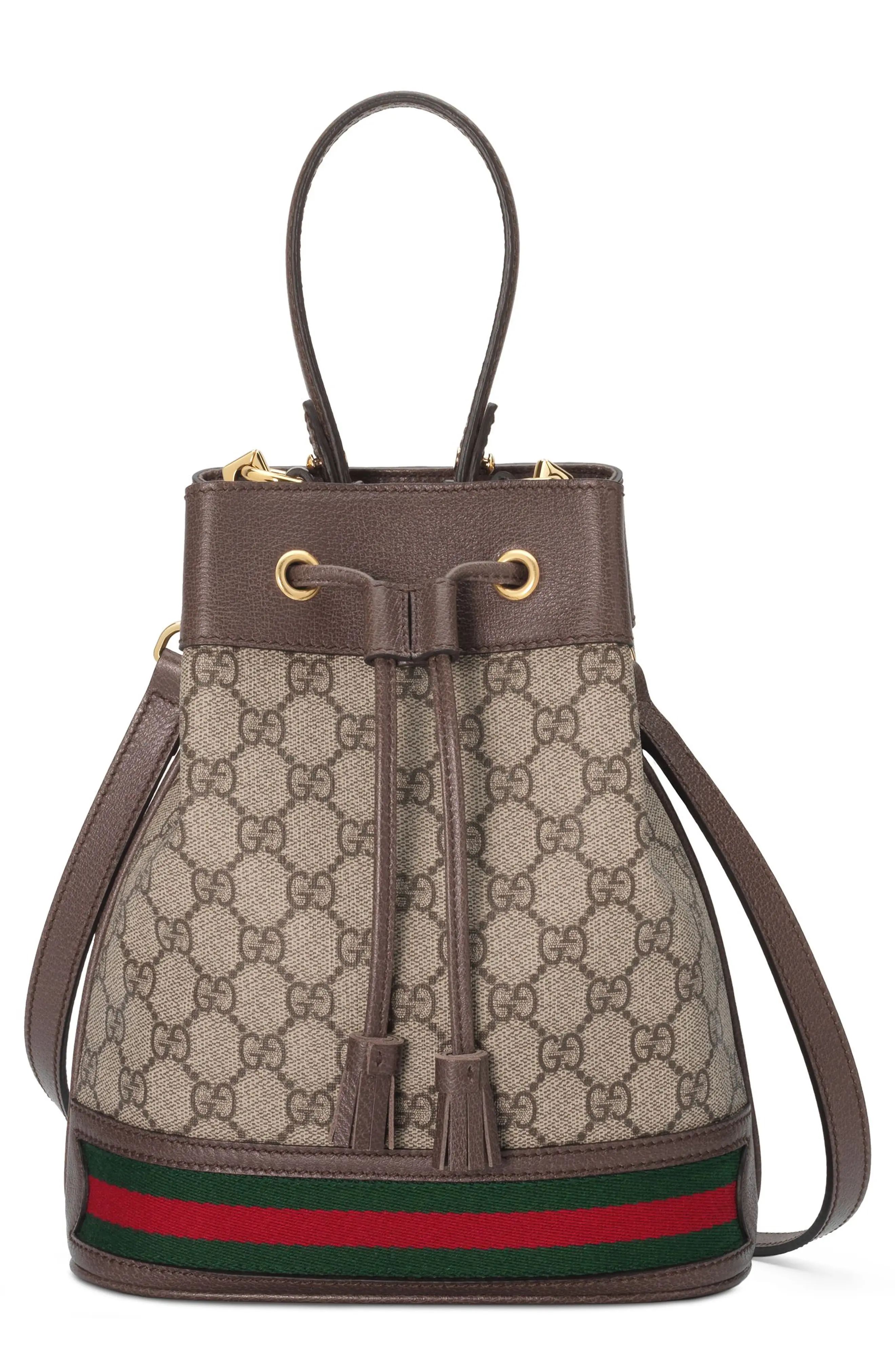 Gucci Small Ophidia GG Supreme Canvas Bucket Bag | Nordstrom
