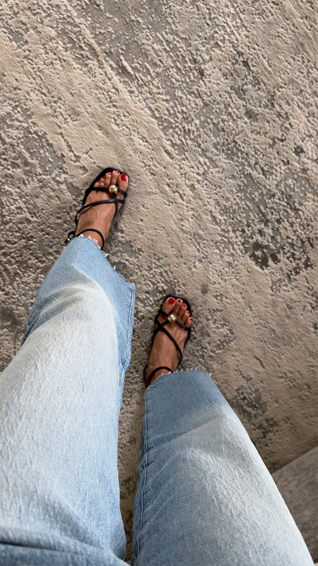 Summer outfit. 
Wide leg cropped jeans are the same style as my favorite regular length wide leg jeans. Good material with a bit of stretch. 
Minimalist sandals. Block heel sandals. True to size. Love the look of them  


#LTKFindsUnder50 #LTKOver40 #LTKSaleAlert