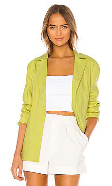 Lovers + Friends Galvin Blazer in Lime from Revolve.com | Revolve Clothing (Global)