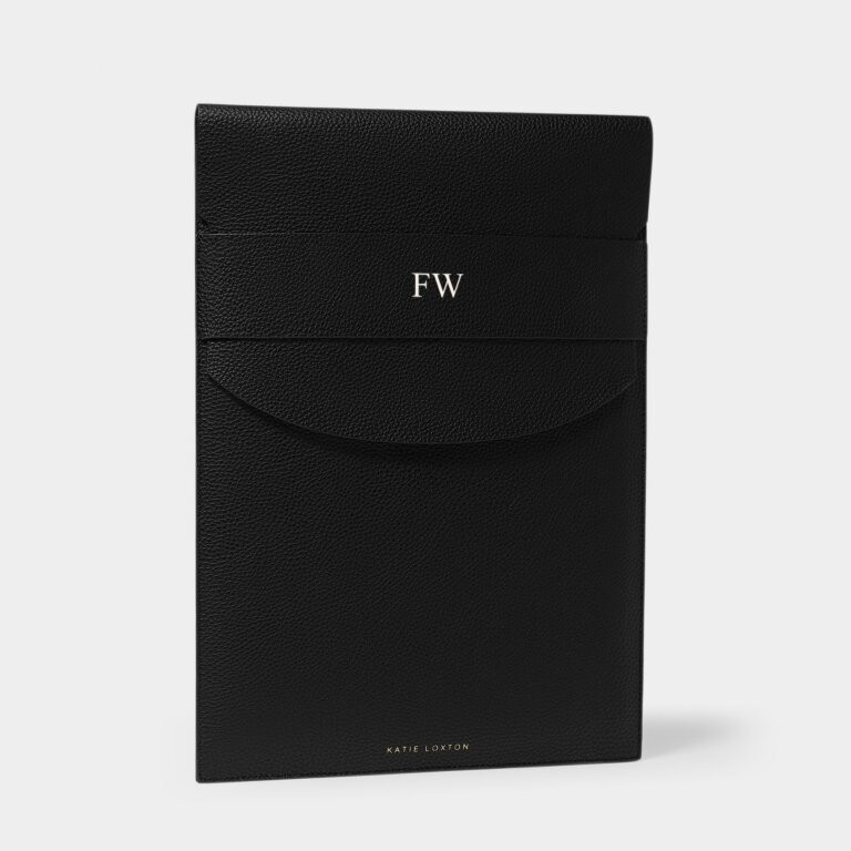 Laptop Sleeve 'Dream It, Believe It, Achieve It' in Black | Katie Loxton Ltd. (UK)