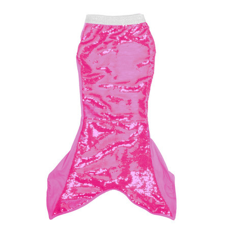 Hot Pink Girls Sequin Mermaid Tail Cover Up 3-10 | Shade Critters