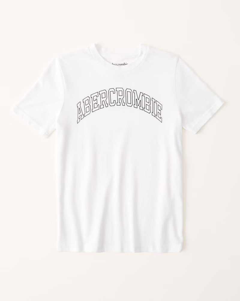 varsity logo graphic tee | Abercrombie & Fitch (US)
