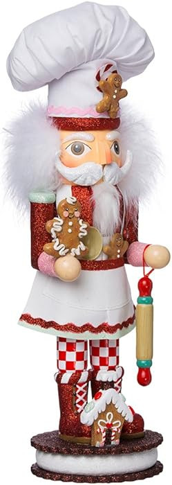 Kurt S. Adler 15-Inch Gingerbread Chef Nutcracker | Amazon (US)