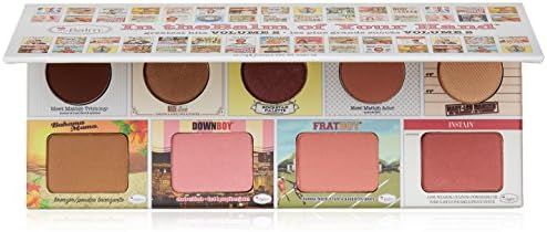 theBalm of Your Hand Greatest Hits Vol. 2 Face Palette, Long Lasting. 4 Blendable Eyeshadows, 3 B... | Amazon (US)