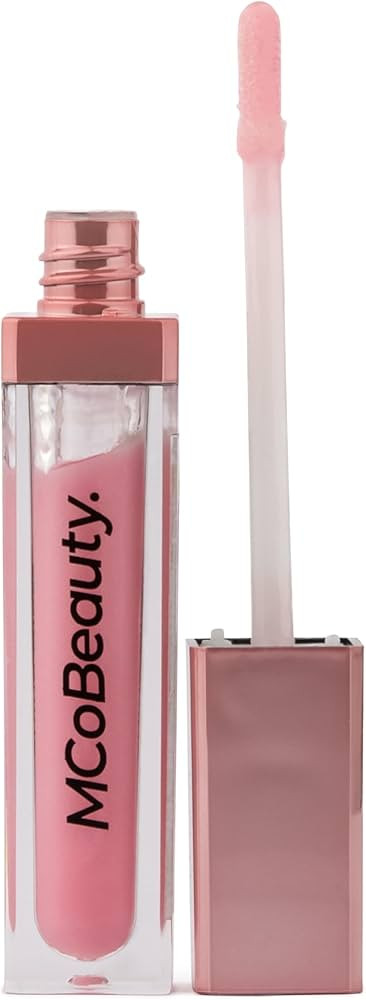 MCoBeauty LipLights Shine Gloss, Marshmallow, Soft Pink Shine for Irresistible Lips, Vegan, Cruel... | Amazon (US)