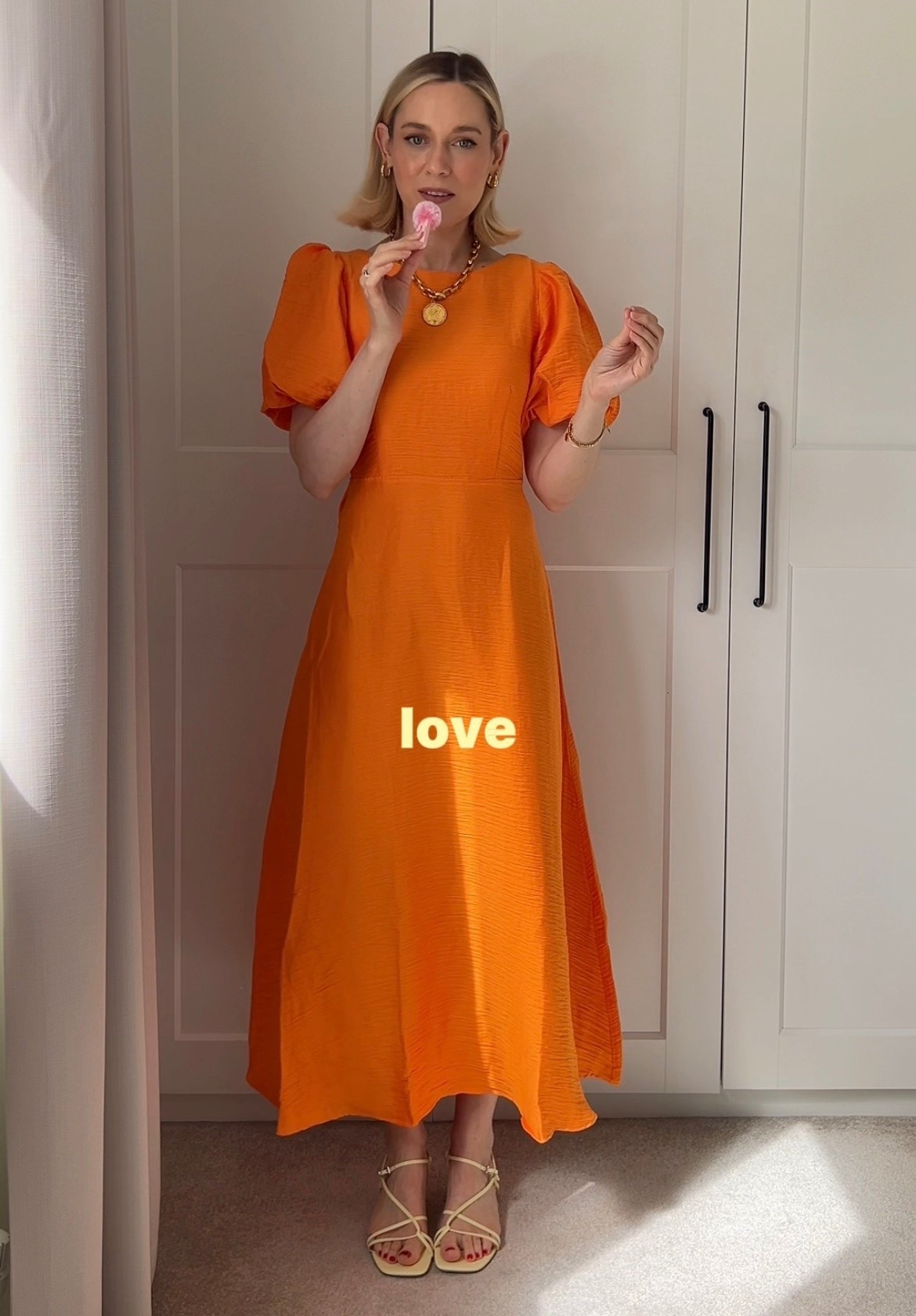 Wedding guest dress 🧡

#LTKuk #LTKspring