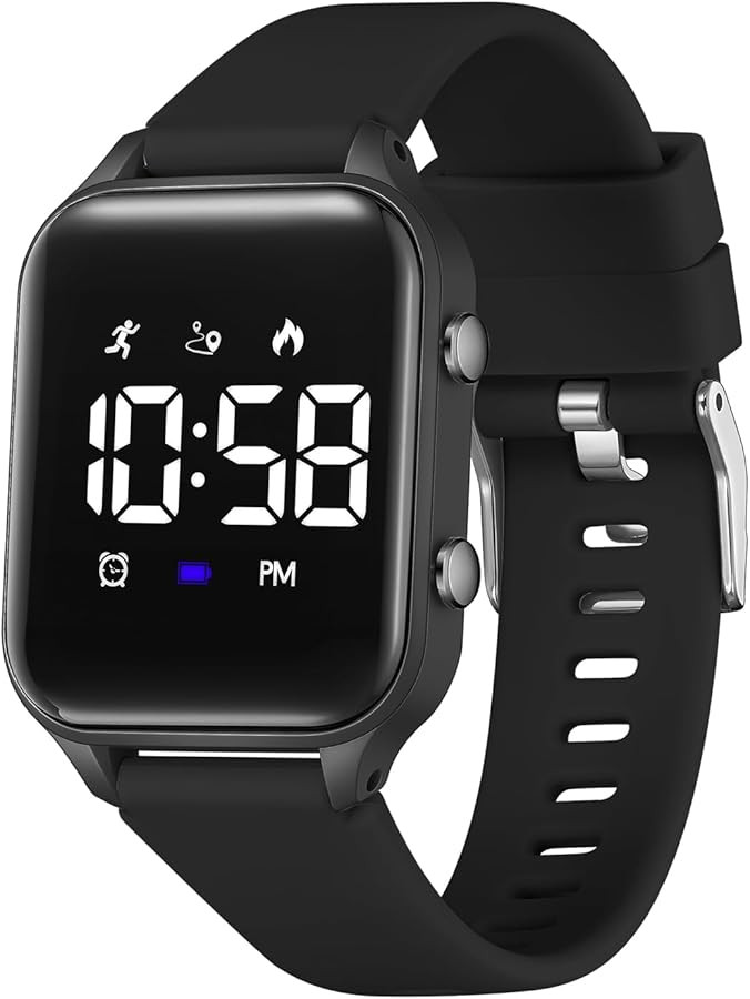LAVAREDO Kids Digital Watches for Boys Girls,Waterproof Sport Watch with Pedometer Stopwatch Vibr... | Amazon (US)